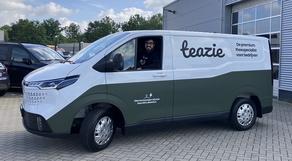 De elektrische Maxus eDeliver 7 bestelbus 